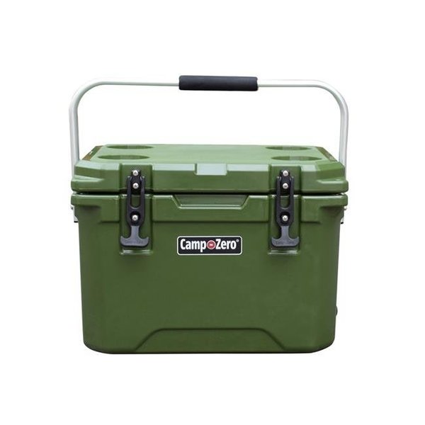 Camp-Zero Camp-Zero CZ20L-DG 21 qt. 20 ltr Premium Cooler; Army Green CZ20L-DG